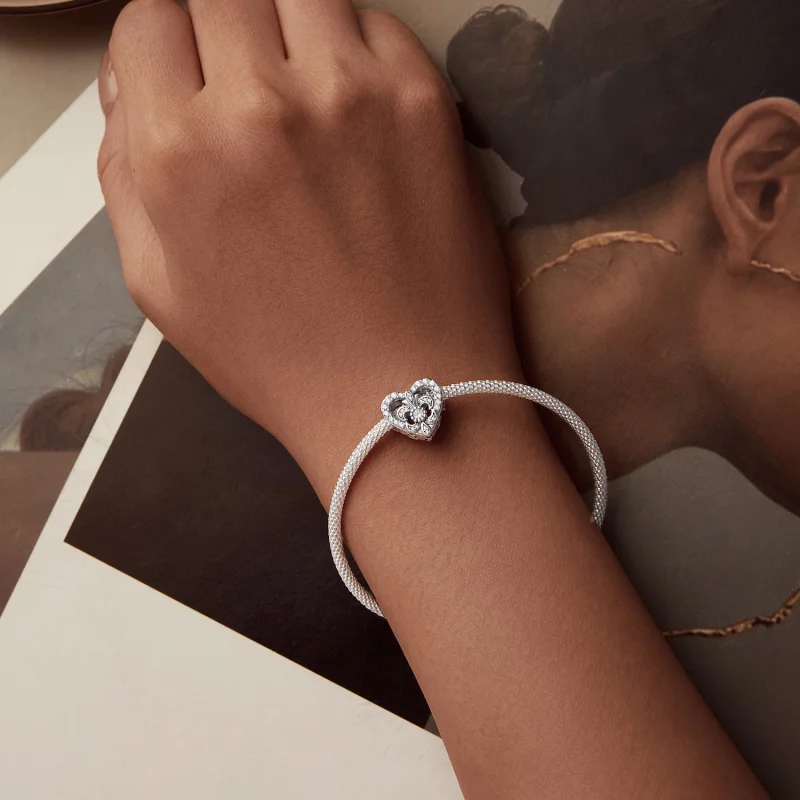 (изображение за) Талисман PANDORA Style Vintage Iris - BSC1022 - Преглед 6