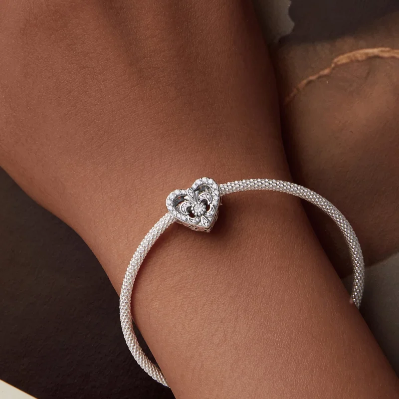 (изображение за) Талисман PANDORA Style Vintage Iris - BSC1022 - Преглед 7