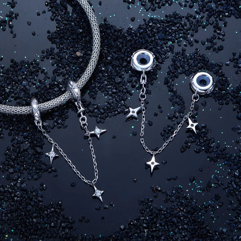 (изображение за) Защитна верига Starburst в стил PANDORA - SCC2789 - Преглед 4