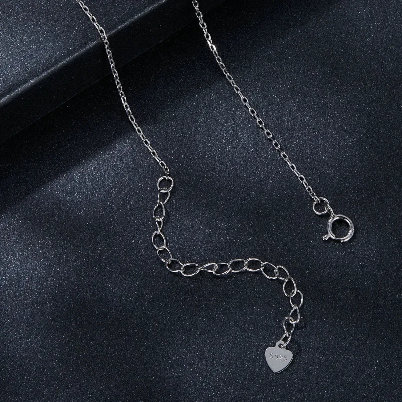 (изображение за) PANDORA Style Brilliant Beauty 1ct огърлица от моасанит (с един сертификат) - MS - Преглед 4