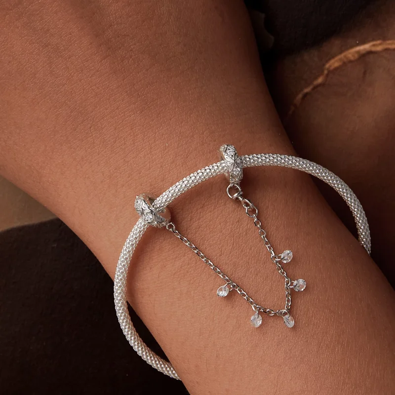 (изображение за) PANDORA Style Релефна силиконова предпазна верига - BSC1012 - Преглед 6