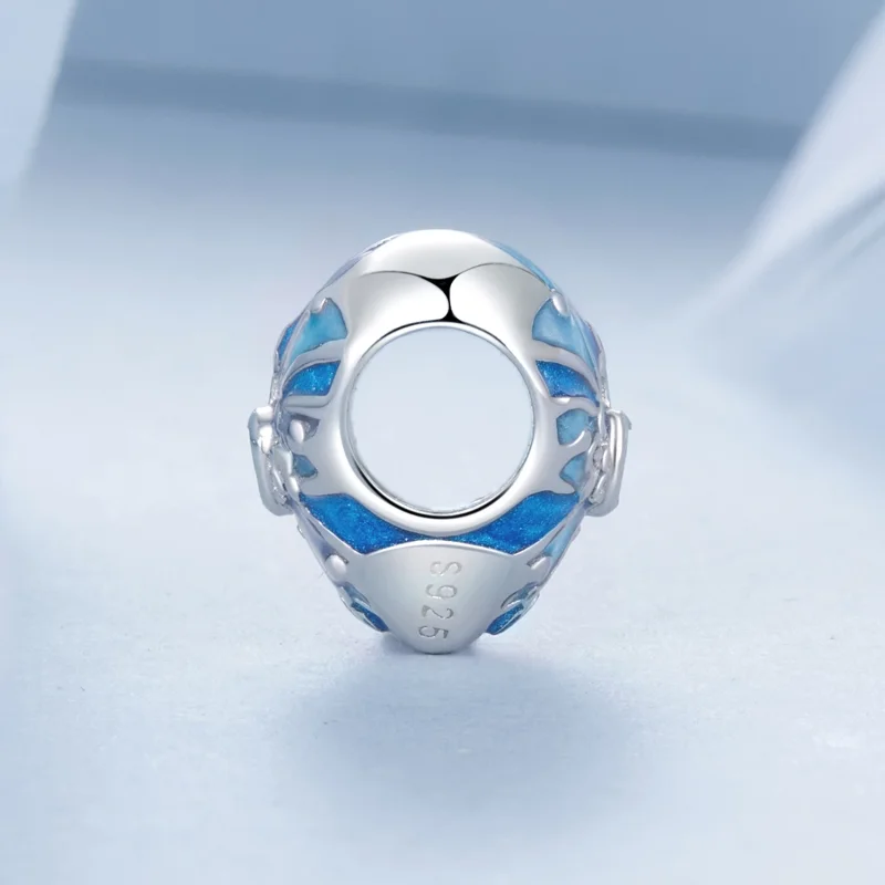(изображение за) PANDORA Style Талисман с кръст във формата на сърце - BSC1024 - Преглед 3