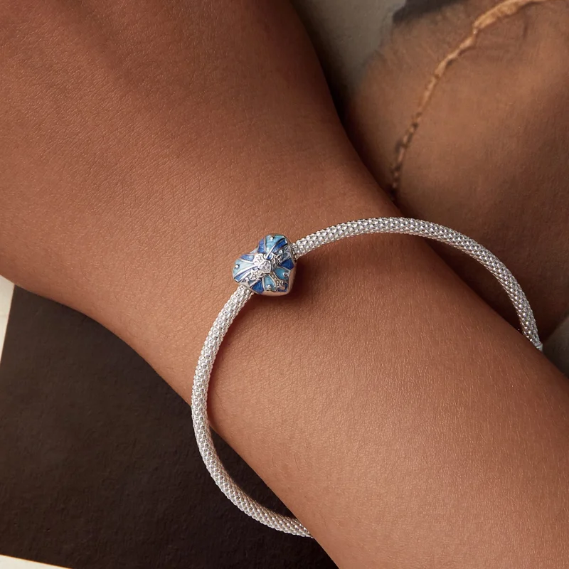 (изображение за) PANDORA Style Талисман с кръст във формата на сърце - BSC1024 - Преглед 7