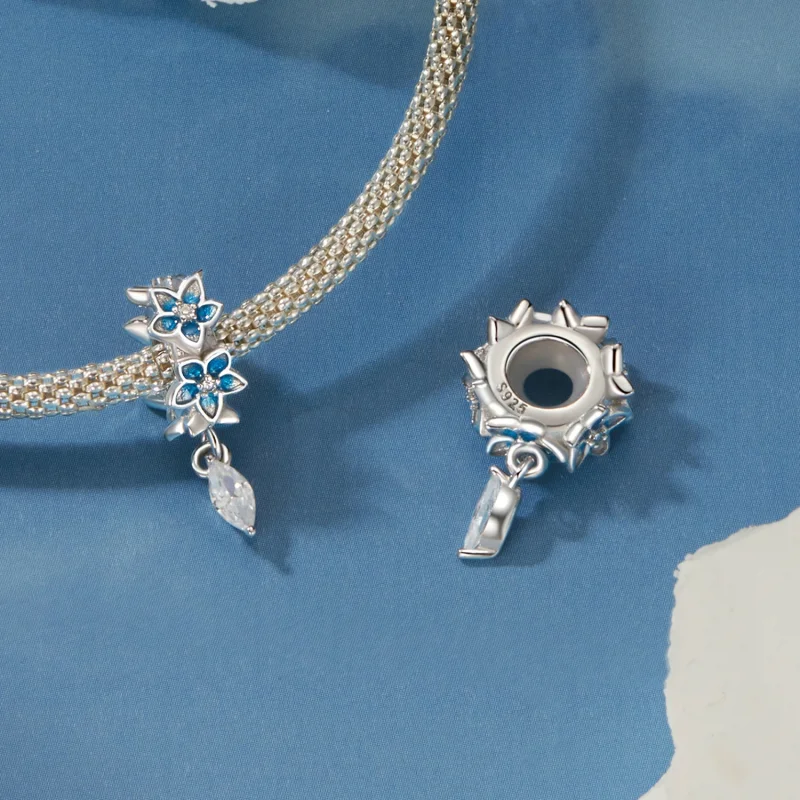 (изображение за) PANDORA Style Малка висулка делфиниум - BSC1028 - Преглед 5