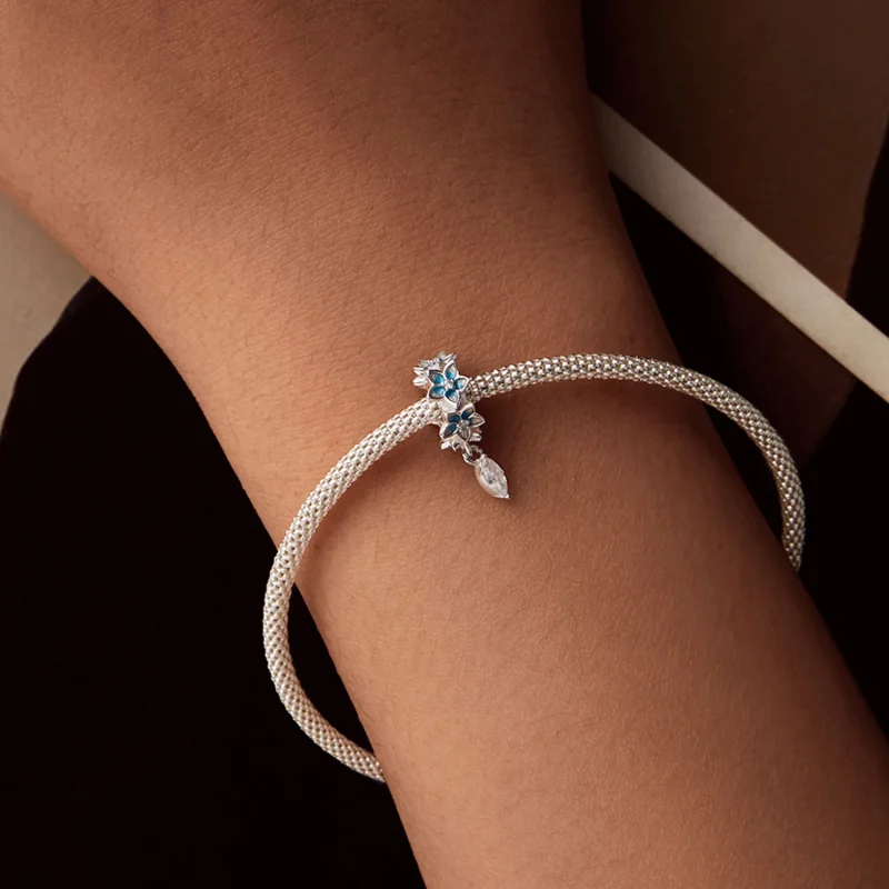 (изображение за) PANDORA Style Малка висулка делфиниум - BSC1028 - Преглед 7
