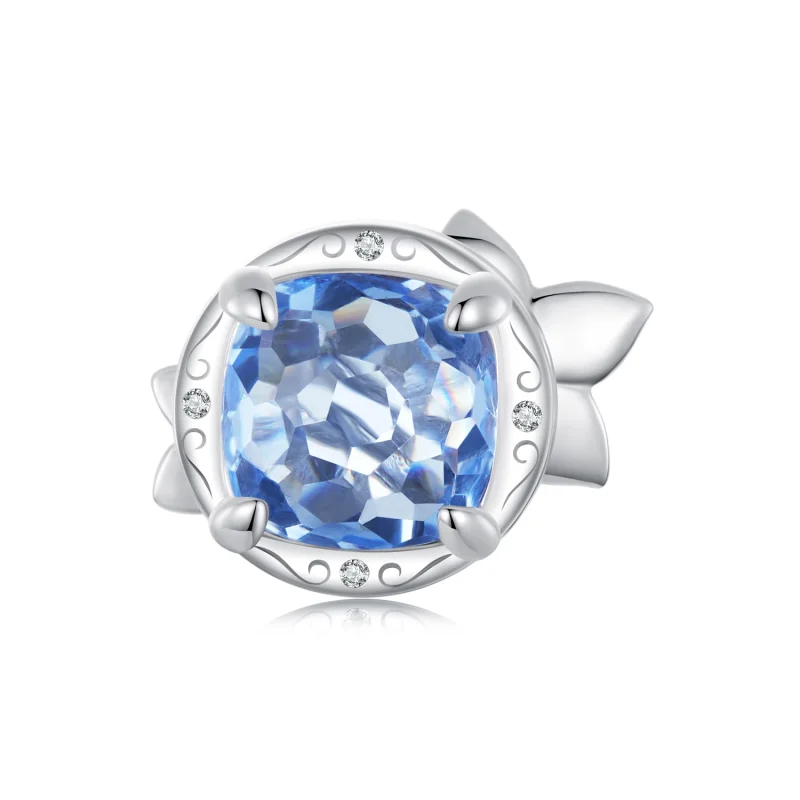 (изображение за) PANDORA Style Малък талисман с цветя делфиниум - BSC1029 - Преглед 2