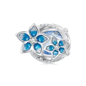 (изображение за) PANDORA Style Малък талисман с цветя делфиниум - BSC1029