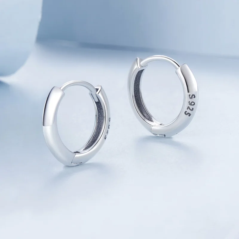 (изображение за) PANDORA Style Classic сребърни обеци - BSE1016 - Преглед 3