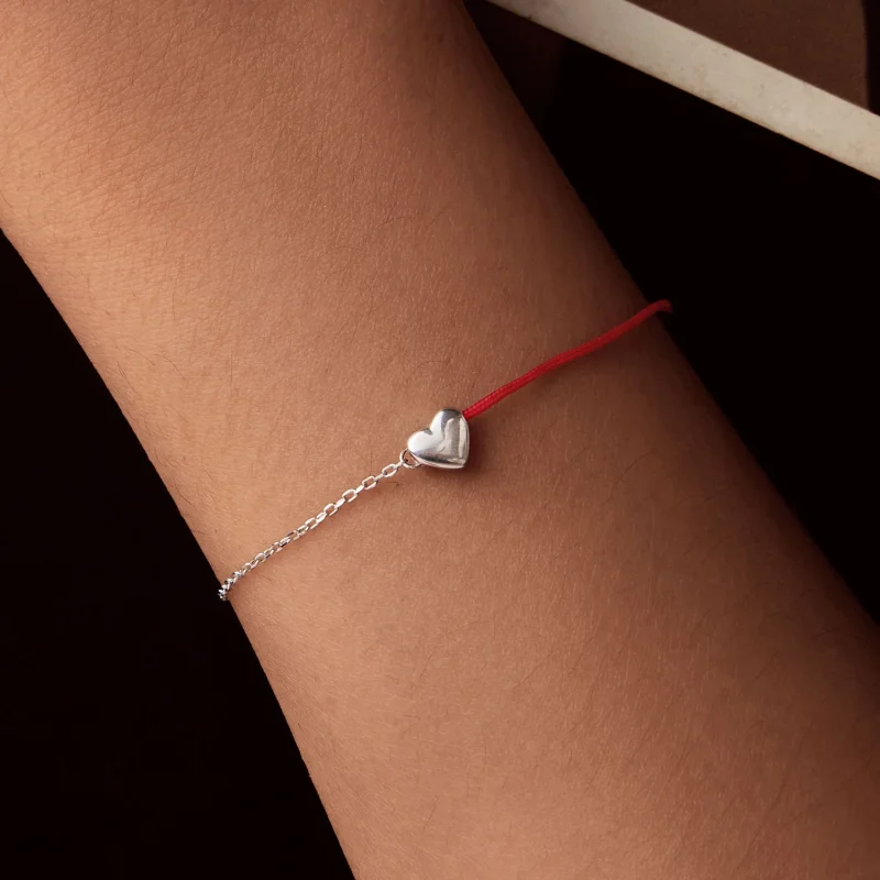 (изображение за) PANDORA Style Love червена гривна с низ - BSB180 - Преглед 8