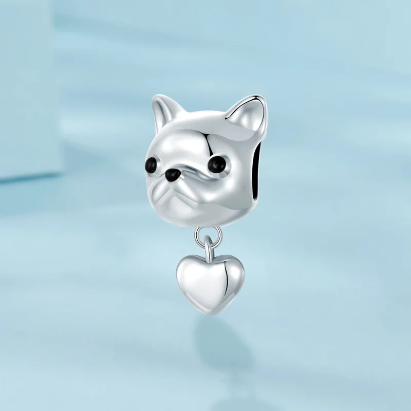 (изображение за) PANDORA Style Love French Bulldog Dangle - SCC2767 - Преглед 2