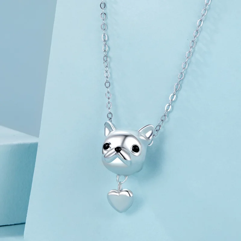 (изображение за) PANDORA Style Love French Bulldog Dangle - SCC2767 - Преглед 3