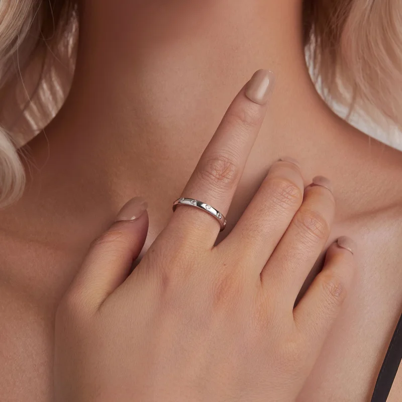 (изображение за) PANDORA Style Love Infinite Loop Ring - BSR561 - Преглед 6