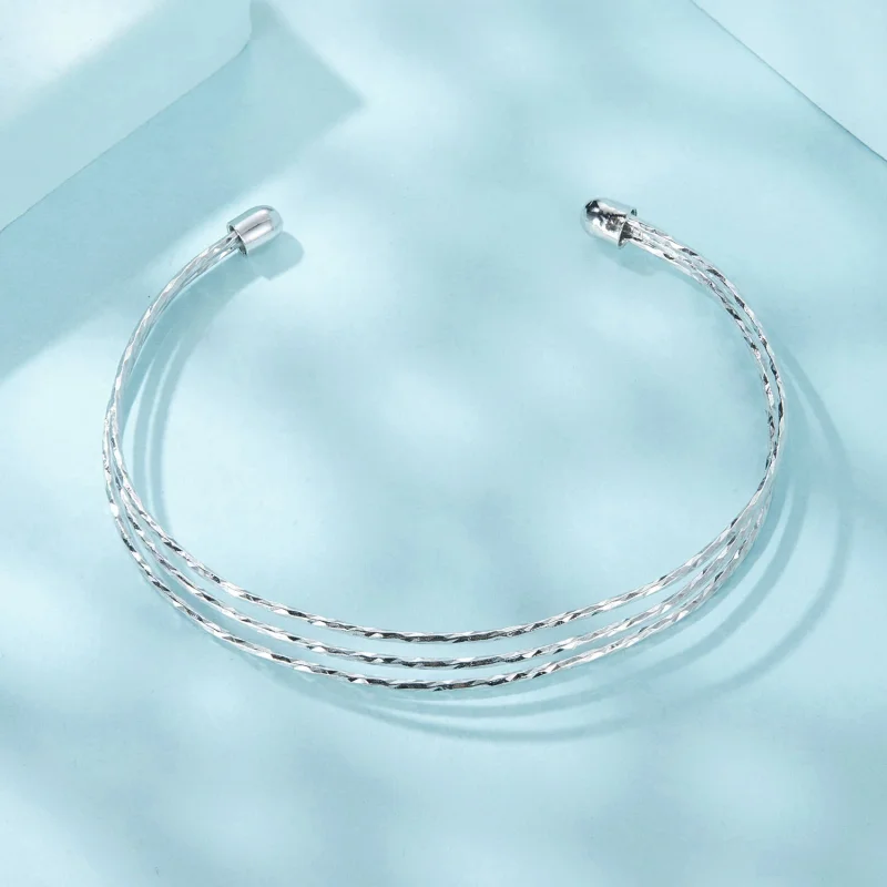 (изображение за) PANDORA Style Семпла многослойна гривна - SCB273 - Преглед 3