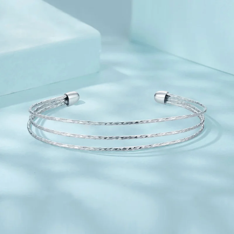 (изображение за) PANDORA Style Семпла многослойна гривна - SCB273 - Преглед 4