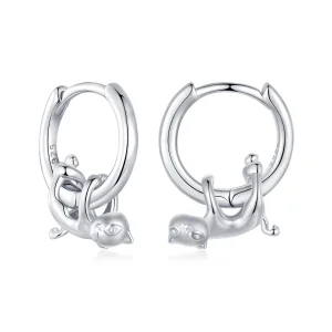 (изображение за) PANDORA Style Сладки щипки за котешки уши - SCE1756