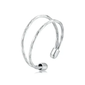 (изображение за) PANDORA Style Изчистен двоен пръстен - SCR1026-E
