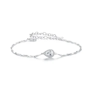 (изображение за) Гривна с капки газирана вода в стил PANDORA - BSB185