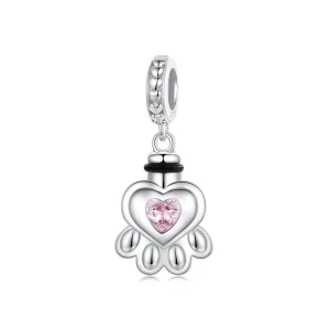 Висулка в мемориална кутия с урна за домашни любимци в стил PANDORA - BSC1037 (изображение за) Висулка в мемориална кутия с урна за домашни любимци в стил PANDORA - BSC1037