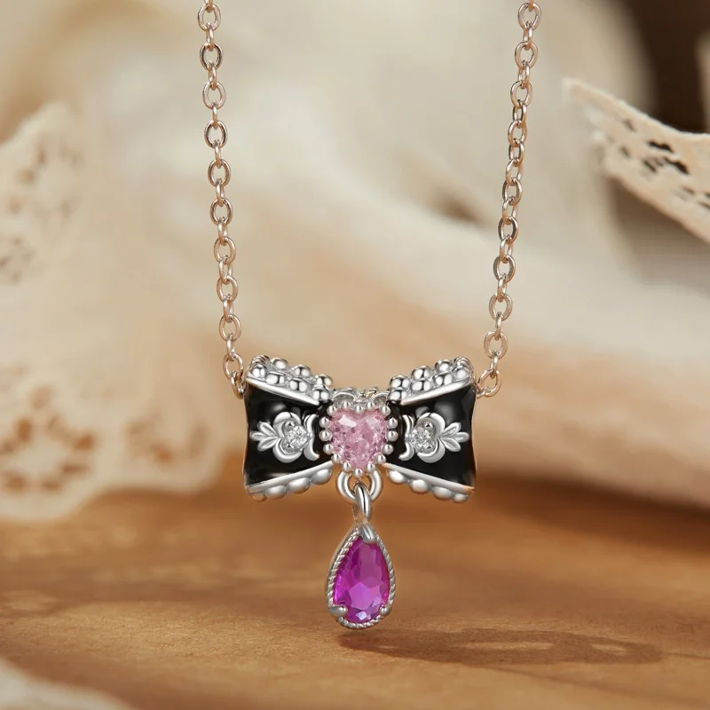 (изображение за) Романтични мъниста с лък в стил PANDORA - BSC1055 - Преглед 3