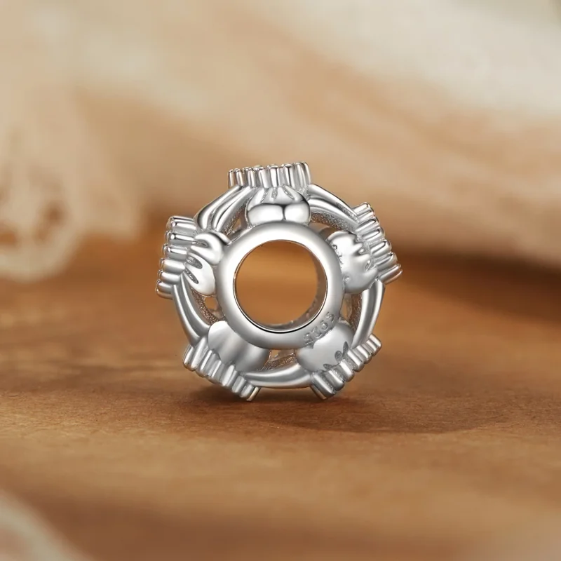 (изображение за) Мъниста с панделка в стил PANDORA - BSC1056 - Преглед 3