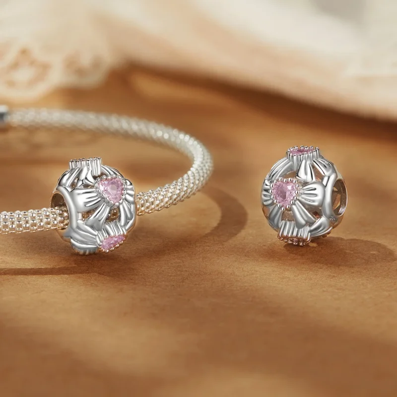 (изображение за) Мъниста с панделка в стил PANDORA - BSC1056 - Преглед 4