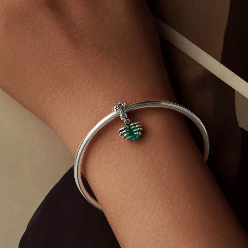 (изображение за) Висулка със сърце в стил PANDORA - BSC1061 - Преглед 6