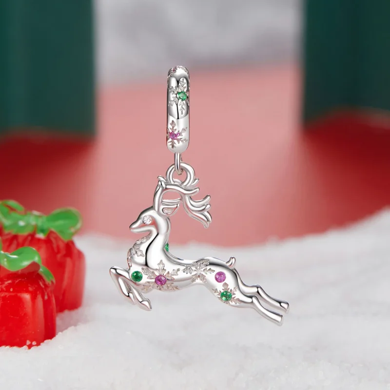 (изображение за) Коледен лос в стил PANDORA - BSC1066 - Преглед 2
