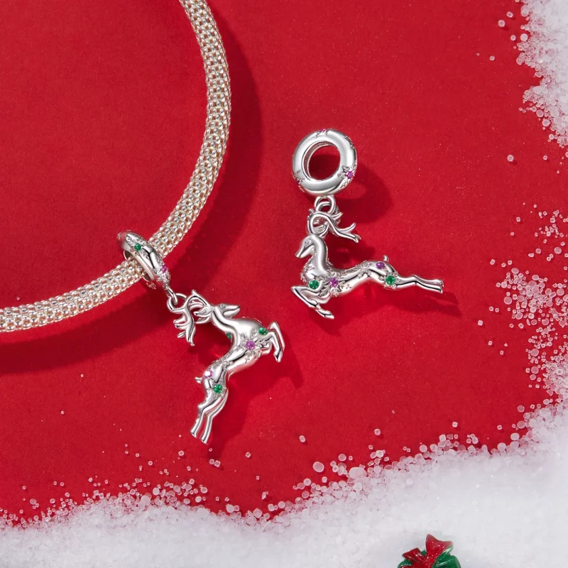 (изображение за) Коледен лос в стил PANDORA - BSC1066 - Преглед 4