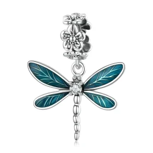 (изображение за) Красива висулка с водно конче в стил PANDORA - BSC521