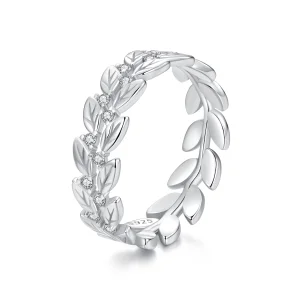 (изображение за) Пръстен с листа в стил PANDORA - BSR600