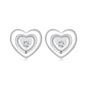 (изображение за) Обеци в стил PANDORA Heart Starburst - BSE1045