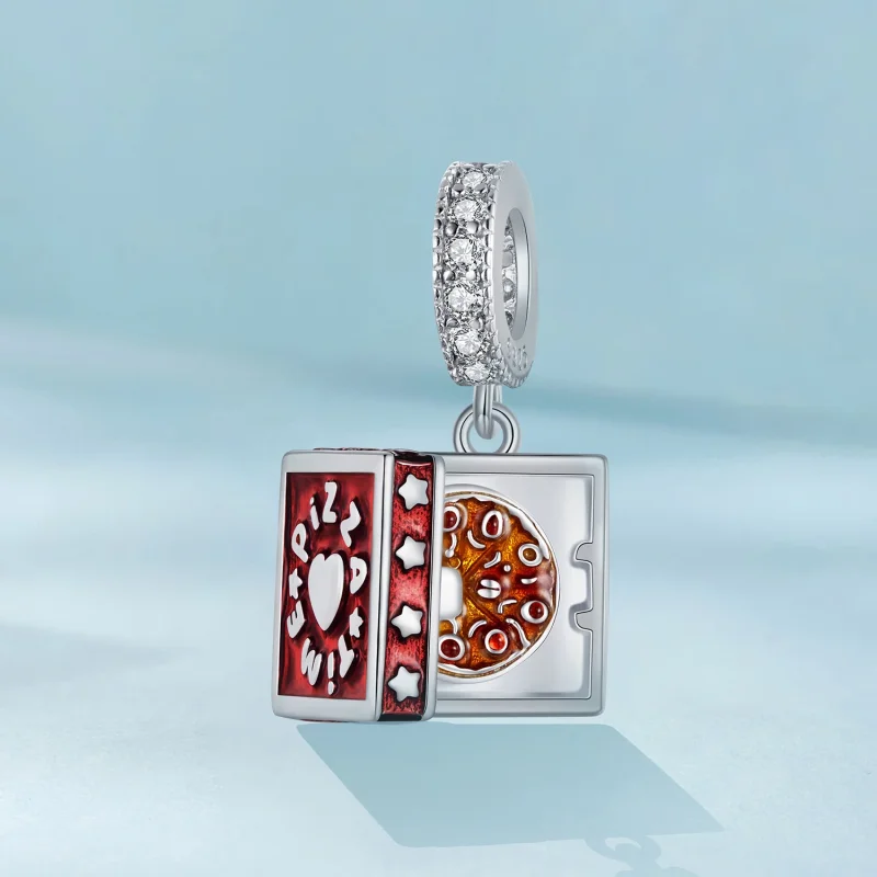 (изображение за) Висулка за забавна пица в стил PANDORA - SCC2841 - Преглед 2