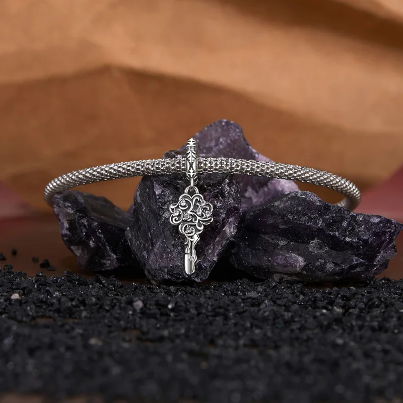 (изображение за) Висулка с ключ за късмет в стил PANDORA - SCC2850 - Преглед 3