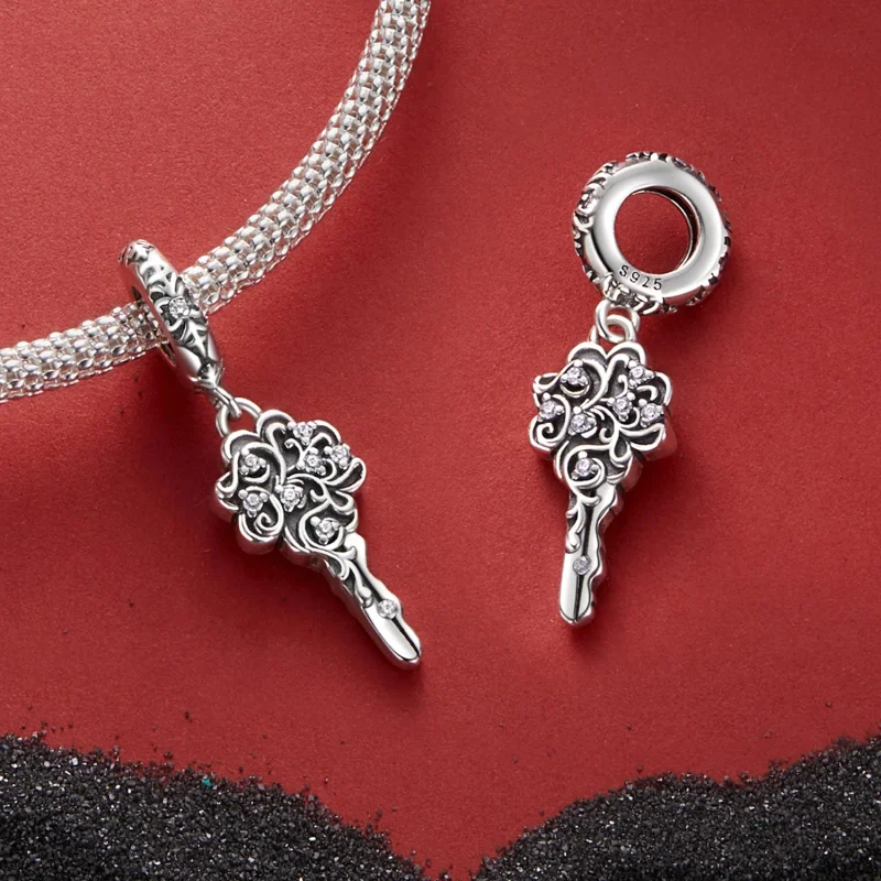 (изображение за) Висулка с ключ за късмет в стил PANDORA - SCC2850 - Преглед 4