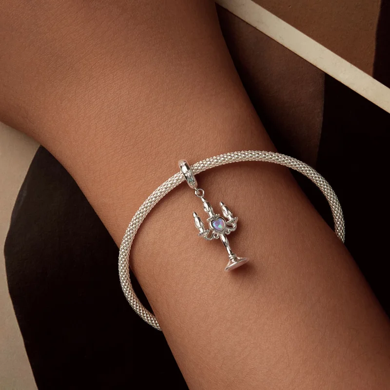 (изображение за) Висулка свещник в стил PANDORA - SCC2890 - Преглед 5