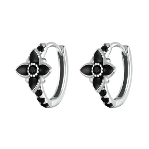 (изображение за) Нощни обеци с цветя в стил PANDORA - SCE1801
