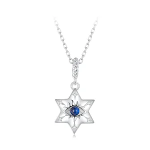 (изображение за) Колие с демонско око в стил PANDORA Starburst - BSN397