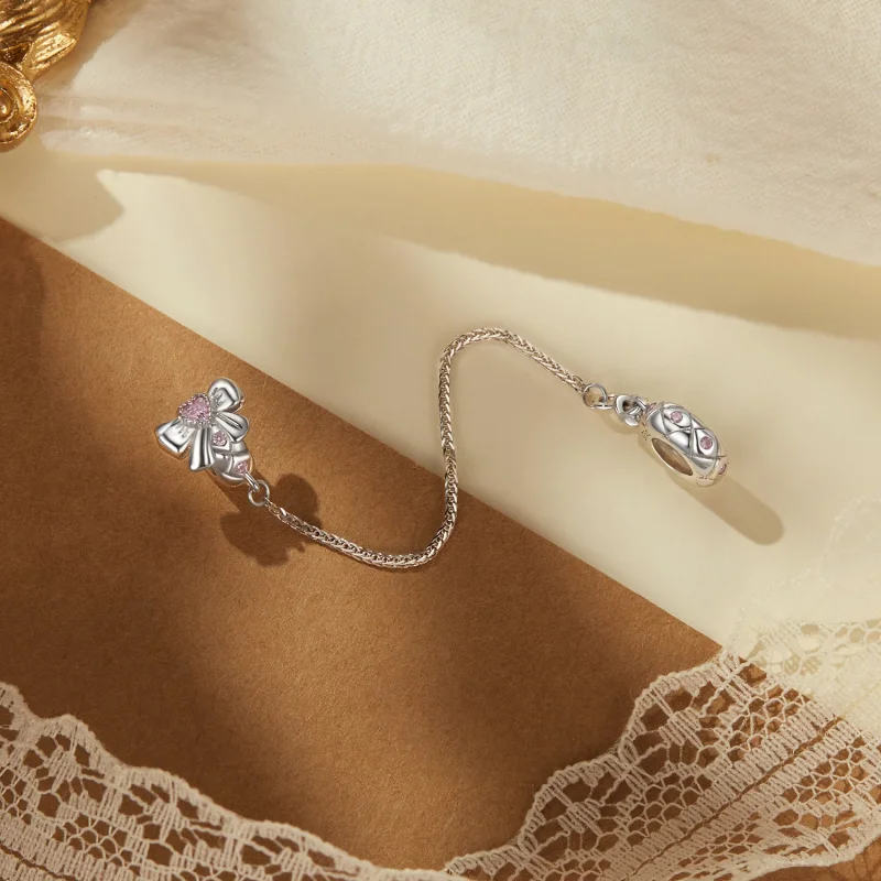 (изображение за) Силиконова предпазна верига PANDORA Style Bow - BSC1053 - Преглед 2