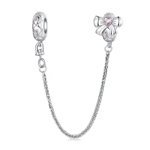 (изображение за) Силиконова предпазна верига PANDORA Style Bow - BSC1053