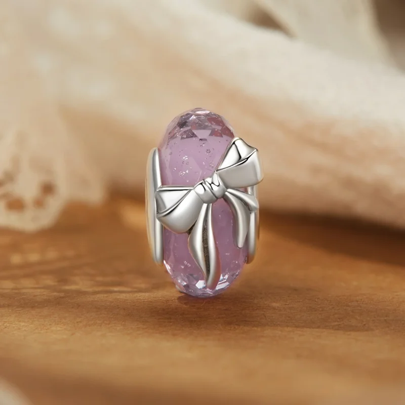 (изображение за) Стъклени мъниста PANDORA Style Bowknot - BSC1057 - Преглед 2