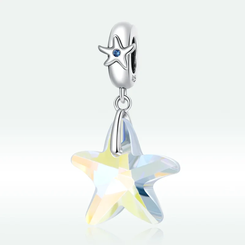 (изображение за) Стъклени мъниста морски звезди PANDORA Style - BSC599 - Преглед 3