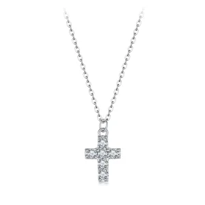 (изображение за) Колие PANDORA Style Cross (с един сертификат) - MSN039