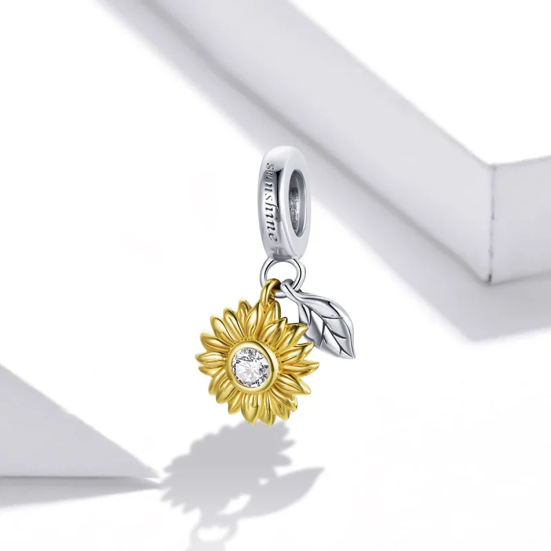 (изображение за) PANDORA Style Блестящ слънчоглед - BSC462 - Преглед 2