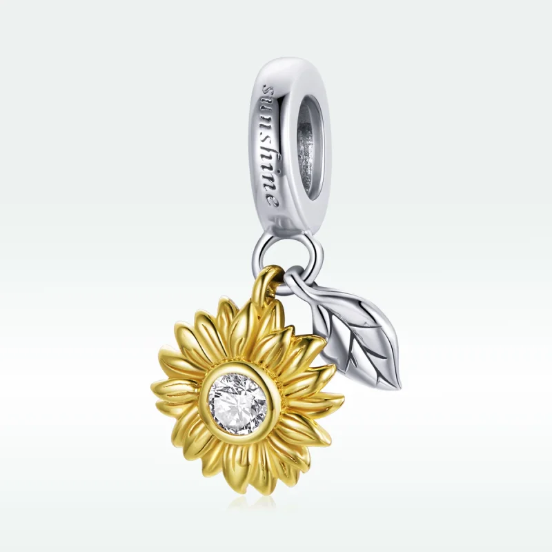 (изображение за) PANDORA Style Блестящ слънчоглед - BSC462 - Преглед 3