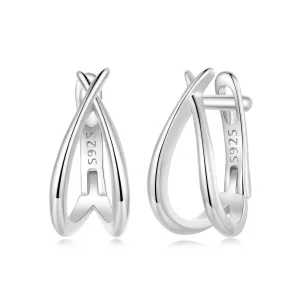 (изображение за) PANDORA Style Изящна сребърна катарама за ухо - BSE1053