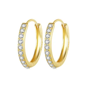 PANDORA Style Семпли сребърни обеци - BSE1060-BL (изображение за) PANDORA Style Семпли сребърни обеци - BSE1060-BL