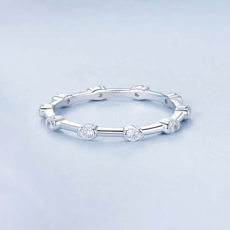 (изображение за) PANDORA Style Изискан малък единичен пръстен - BSR576 - Преглед 3