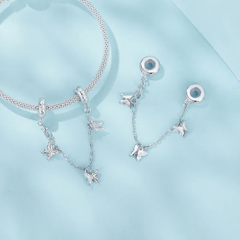 (изображение за) PANDORA Style Butterfly предпазна верига - SCC2829 - Преглед 4