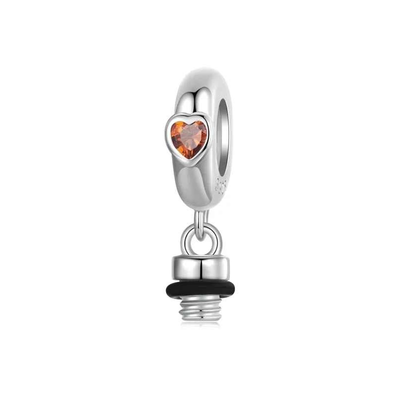(изображение за) PANDORA Style Memorial Rose Heart Red - BSC1058-RD - Преглед 6