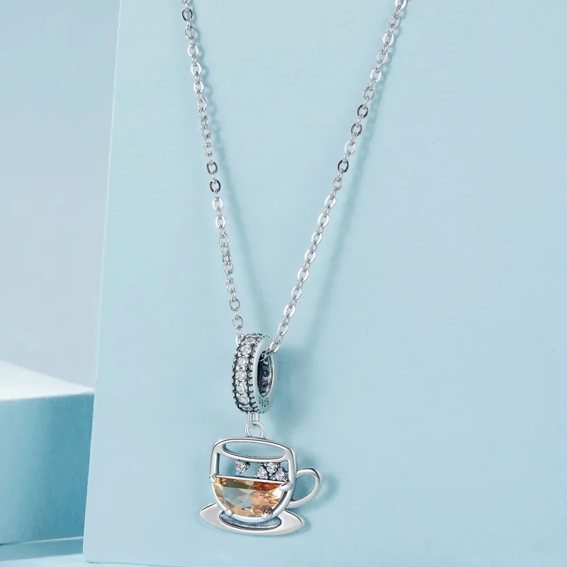 (изображение за) PANDORA Style Интересна висулка кафе - SCC2842 - Преглед 3